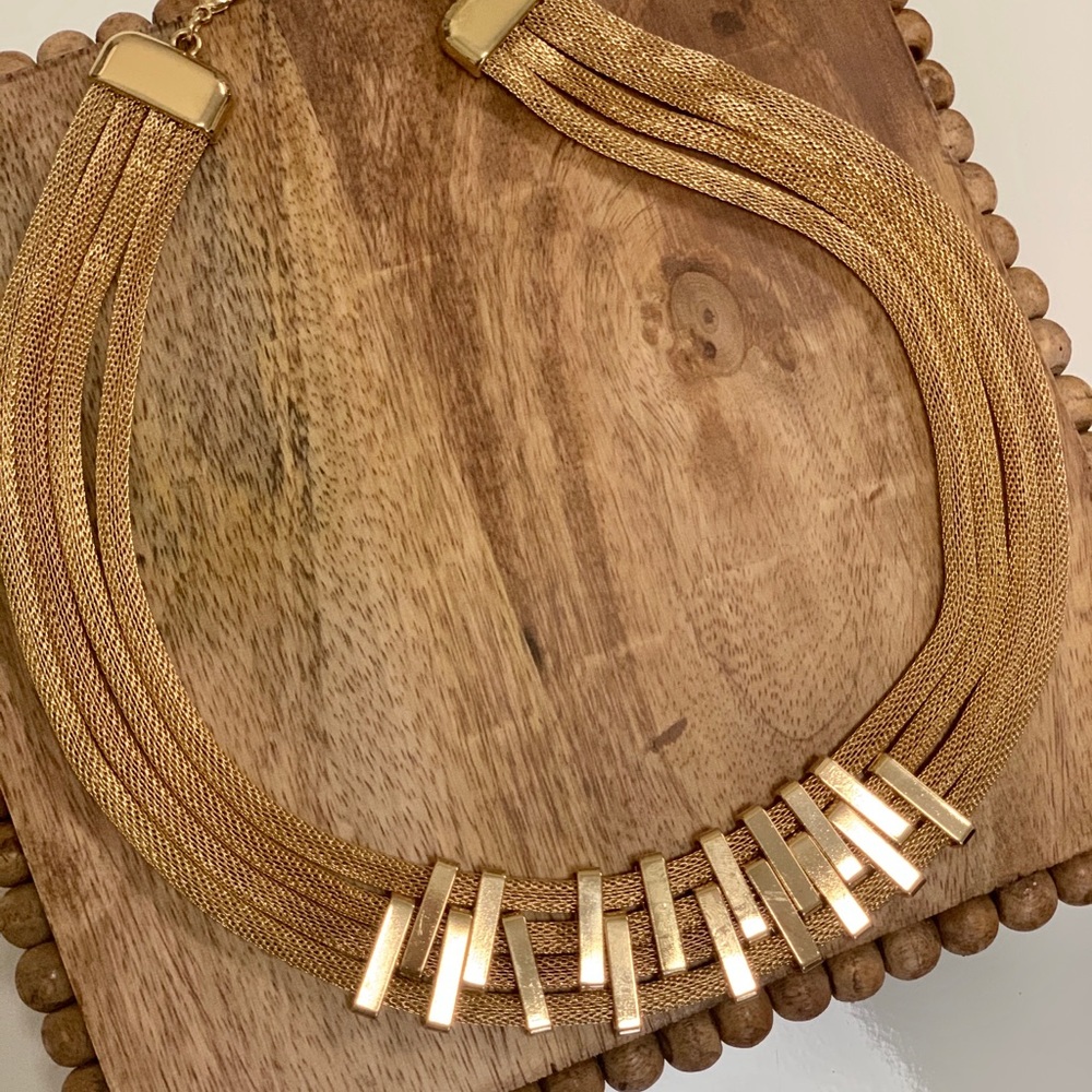 Gold Statement Necklace